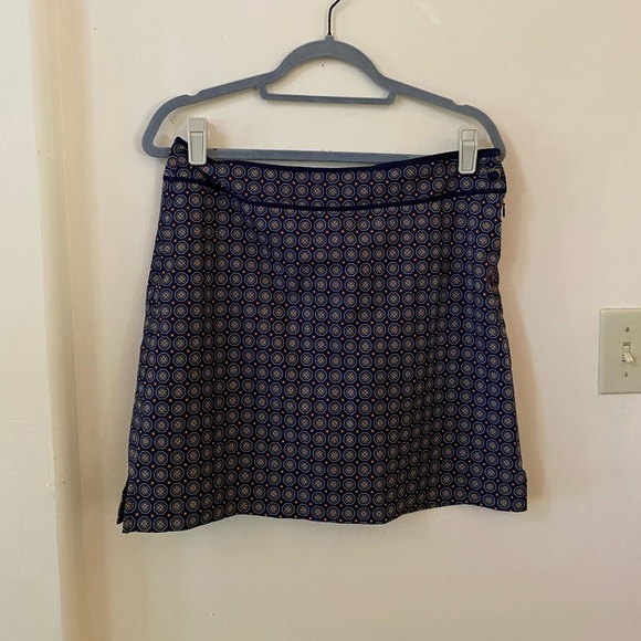 EP PRO GOLF PATTERNED SKORT NAVY BLUE SIZE 8 - Picture 1 of 8